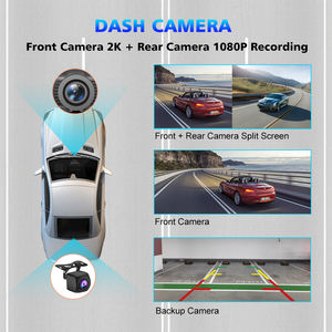 10,26 pulgadas Android Car Monitor 4G 64G 4K DVR Cámara con GPS Carplay Android Auto Parking Monitoring Car Dashcam GPS - Product Image 5