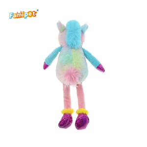 Famipet China Factory Supplier Interactive Bird Bear <b>Unicorn</b> Plush Dog Toy - Product Image 5
