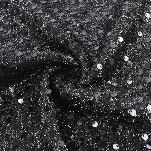 Nuevo diseño, de dos pisos puntada, 100% poliéster, tela de malla de unión con purpurina brillante para ropa de niñas, respetuosa con el medio ambiente - Product Image 6