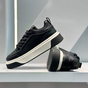 Scarpe da Passeggio in Pelle Marrone Impermeabile con Lacci, Calzature Casual da <span class=keywords><strong>Uomo</strong></span> per Primavera/Autunno/Inverno, Versatili e Alla Moda, Nuova Collezione - Product Image 5