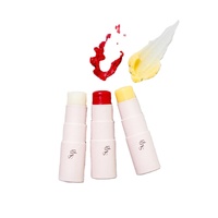 Baume à lèvres hydratant d'origine naturelle biodégradable 100% Emballage de tube de papier push-up