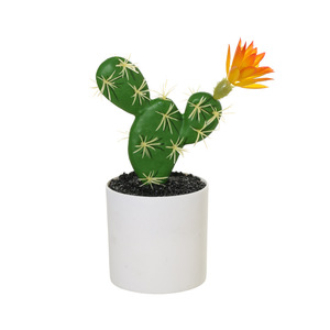 Mini <span class=keywords><strong>Cactus</strong></span> Artificial en Maceta, Planta Artificial en Recipiente de Plástico, Decoración de Oficina, Adornos Pequeños Creativos, Directo de Fábrica - Product Image 5