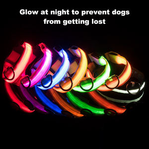 Luz nocturna ajustable mascota perro gato perro luz de seguridad flash collar 2023 recargable LED luz perro mascota collar hecho en <span class=keywords><strong>China</strong></span> - Product Image 5