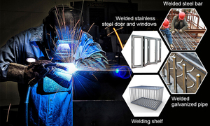 Nuevo Highlight pequeño Mig-200 alambres de soldadura y electrodos de soldador mini máquina de soldadura MMA para aluminio y tig mig - Product Image 5