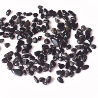 Pierre de Quartz de Tourmaline noire naturelle, en cristal brute, pierre à Jet, vente en gros, g