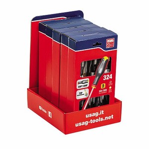 Destornillador Profesional USAG 324 SH5/B5 de Acero Inoxidable con Mango Metálico y Construcción de Acero - Product Image 1