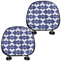Housses de coussin de voiture personnalisées Sigma Gamma Rho, adaptées à toutes les voitures et camions, housses décoratives de protection pour appuie-tête de siège de voiture