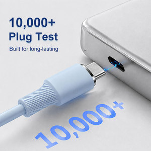 OEM ODM 140W 고속 충전 마그네틱 실리콘 타입 C 블루 재생에너지+마이크+XLR+CAT6 아웃도어+C to C+계측기+전선 케이블 - Product Image 3