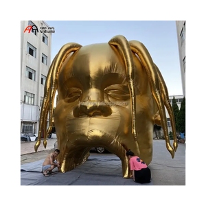 Modelo de Cabeza Inflable Personalizado de <span class=keywords><strong>Travis</strong></span> Scott para Decoración de Conciertos - Product Image 1