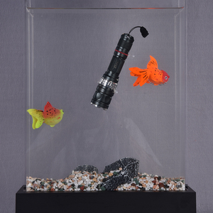 Thiết kế mới Acrylic không thấm nước điện Ngọn Đuốc Đèn pin hiển thị đứng giá phong cách sàn hiển thị cho các sản phẩm điện tử - Product Image 5