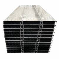 Tôle de plancher galvanisée pour économie circulaire, tendance de construction durable, plancher léger à haute capacité de charge
