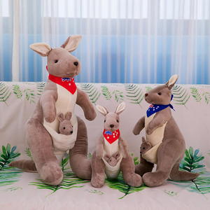 Peluche Kangourou en Peluche, Conception Parent-Enfant, Vente en Gros Usine, Idéal pour Souvenirs Touristiques, Compagnon de Jeu pour Enfants et Décoration Intérieure - Product Image 6