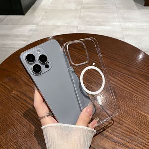 Coque transparente haute définition pour iPhone 17 Pro Max avec chargement magnétique et grande ouverture d'objectif, étui rigide antichoc 16 - Product Image 5