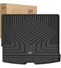 3W Custom Fit All Weather TPE Heavy Duty Floor Mats Trunk Liner pour <span class=keywords><strong>Volvo</strong></span> <span class=keywords><strong>XC60</strong></span> 2018-2026 (Pas pour <span class=keywords><strong>Hybrid</strong></span> ou PHEV) - Product Image 3