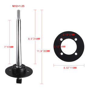 CRASTP Adjustable <b>Shift</b> Lever Red Silver Black For BMW E30 E36 E46 E34 E39 E6x Z3 - Product Image 2