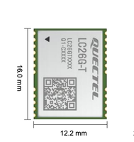 Module récepteur GNSS multi-constellation LC26G (AB) capable de suivre simultanément GPS, GLONASS, Galileo, BDS et QZSS