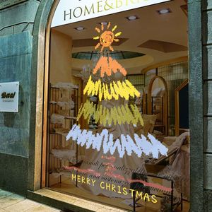 Pegatinas Navideñas de PVC al por Mayor, Decoración Reutilizable para Puertas y Ventanas de Vidrio, para Exhibición en Centros Comerciales y Árboles de Navidad - Product Image 3