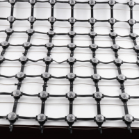 Écran LED P125 haute luminosité IP67, mur vidéo publicitaire pour façade de bâtiment, écran LED flexible en maille