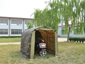 <span class=keywords><strong>Mini</strong></span> abri de rangement DIY, abri économique <span class=keywords><strong>pour</strong></span> vélo/<span class=keywords><strong>moto</strong></span> en PVC, métal, PE, acier, garages, auvents et abris de voiture revêtus de PVC - Product Image 4