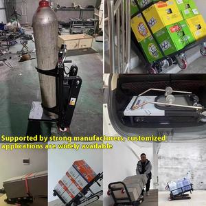 Automatische, stille trapbeklimmende, extra sterke elektrische handkar voor huishoudelijke apparaten en bouwmaterialen, 250 kg transportmiddel - Product Image 3