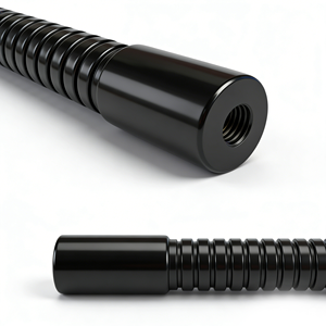 Tube flexible micro en acier/fer galvanisé noir <span class=keywords><strong>de</strong></span> 19 pouces, résistant aux hautes températures, connecteur pour pied <span class=keywords><strong>de</strong></span> microphone - Product Image 1