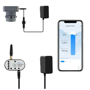 Détecteur <span class=keywords><strong>de</strong></span> niveau <span class=keywords><strong>de</strong></span> liquide sans fil intelligent TLC2404P-LORA avec application TUYA, portée 10m, <span class=keywords><strong>jauge</strong></span> <span class=keywords><strong>de</strong></span> niveau pour réservoir <span class=keywords><strong>de</strong></span> <span class=keywords><strong>carburant</strong></span> diesel et d'eau avec alarme haute et basse - Product Image 1
