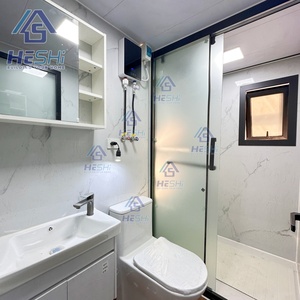 บ้านสำเร็จรูปแบบขยายได้ขนาด 20 ฟุต 40 ฟุต ประกอบง่าย 1 2 3 4 5 ห้องนอน พับได้ ขาย บ้านเคลื่อนที่ วิลล่า - Product Image 6