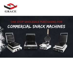 Mini <span class=keywords><strong>gaufrier</strong></span> électrique commercial pour collations cônes d'oeufs gaufrés belges pour hôtels cuisson des sandwichs hôtels cuisson des sandwichs - Product Image 5