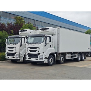 <span class=keywords><strong>Camion</strong></span> de réfrigérateur diesel <span class=keywords><strong>ISUZU</strong></span> GIGA nouveau manuel Euro 5 chambre de refroidissement Van transporteur thermique <span class=keywords><strong>camion</strong></span> de congélateur de <span class=keywords><strong>camion</strong></span> de Van réfrigéré - Product Image 2