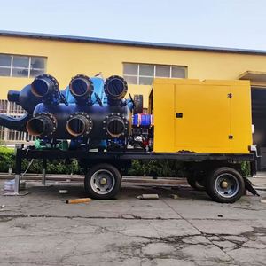 Convenient SHUANGSHENG High-Pressure Electric Flood Control Pump Truck 0.75KW Power Wastewater Liquid Multi-Scenario OEM 1 Year - Product Image 2