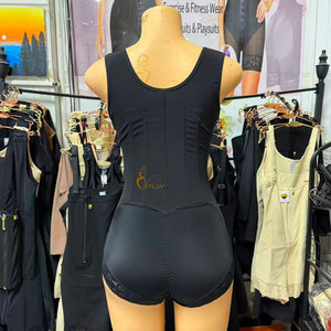 Faja colombiana moldeadora de cuerpo de alta compresión con 9 varillas de acero, postquirúrgica, adelgazante - Product Image 4