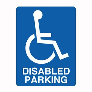 Señalización Reflectante de Aluminio Personalizada EGP, <span class=keywords><strong>Señal</strong></span> de Estacionamiento para <span class=keywords><strong>Discapacitados</strong></span>, <span class=keywords><strong>Señal</strong></span> de Tráfico de Seguridad Vial - Product Image 2