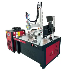 Metalen Werkstukken Laser Lasser 1500W Cnc Automatische Fiber Laser Lasmachine Voor Staalplaat