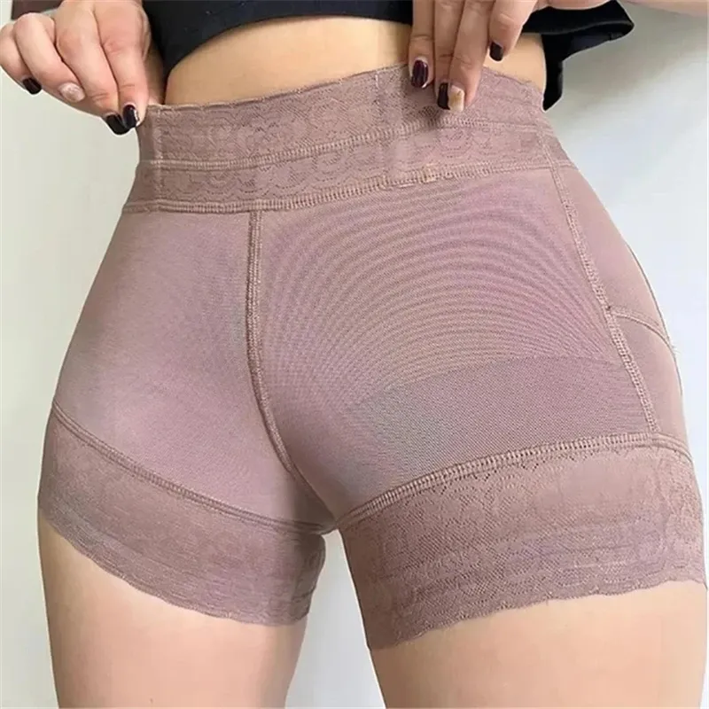 Fajas Colombianas Cinto levantador de bunda modelador de corpo cintura trainer calcinha de controle de cintura para barriga magro realçador de quadril