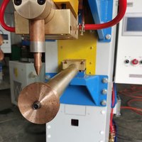 PLC-gesteuerte Edelstahl-Verzinkungsband-Schweißanlage für Filtergitterrohr-Produktionslinien