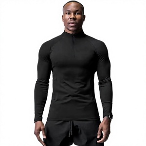 Fabricant de vêtements de sport personnalisés, t-shirts de gym, vêtements de compression pour la remise en forme, coton, polyester, impression à l'écran, transfert thermique, OEM, ODM - Product Image 1