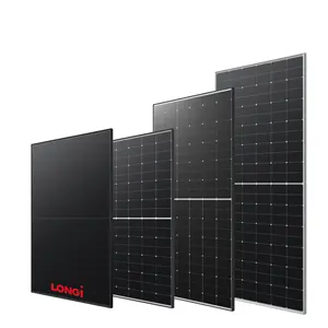 Longi solar monocrystalline half cell solar panel in stock 565W 570W 575W 580W 585W PV module solar photovoltaic panel suppliers