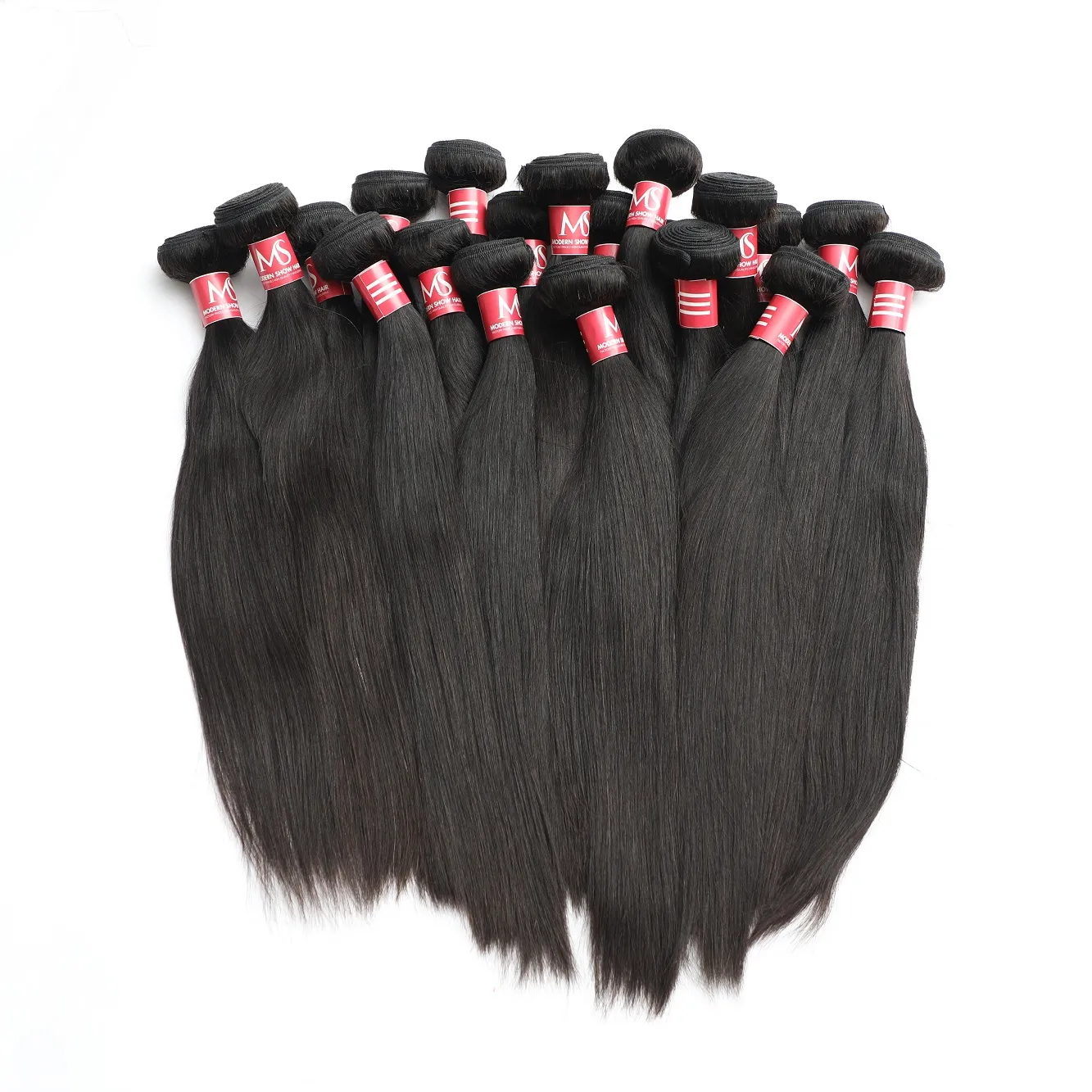 Wholesale Human Hair Bundles,100% Brazilian Hair Natural Color Raw Unprocessed Remy Human Hair Extension For Black Women