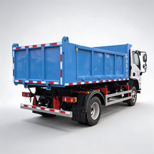 Camion benne basculante DONGFENG 4x2 mini 6 tonnes, petit dumper hydraulique pour petits projets de construction - Product Image 1