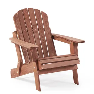 منتجات جديدة في الهواء الطلق الخشب طوي كرسي استرخاء المعتاد مركب كرسي للطي كرسي أدرُندَك