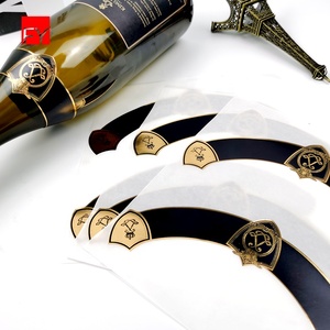 Thiết Kế Miễn Phí Không Thấm Nước Vinyl Chất Liệu Chai Rượu Vang Cổ Nhãn Với Mức Giá Tuyệt Vời - Product Image 4