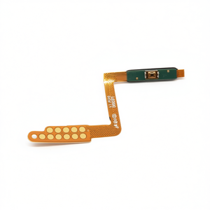 Cable flexible del botón de encendido Samsung con sensor de huellas dactilares para Galaxy A7 2018 A750F Gold - Product Image 2