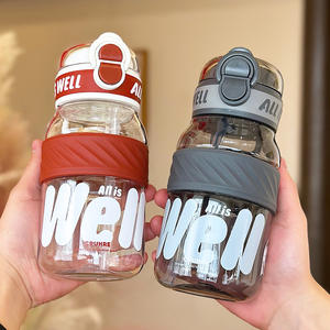 Bouteille d'eau sportive Crushre 1000 ml avec paille, portable pour les activités de plein air et l'école - Product Image 5