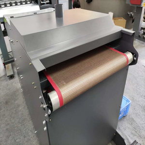 Machine de fusion anti-UV à bordure rouge 4x4 Ptfe enduit fibre de verre tissu à mailles ouvertes séchage bande transporteuse - Product Image 2