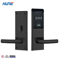 HUNE haute qualité prix favorable nouveau système de verrouillage de porte d'hôtel de sécurité Programmable réseau serrure intelligente