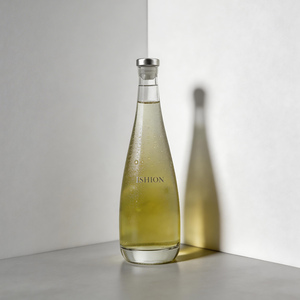 Bouteille en <span class=keywords><strong>verre</strong></span> épais de 330 ml et 500 ml avec bouchon en polymère de haute qualité, réutilisable, vide, pour jus/whisky – Vente en gros - Product Image 1