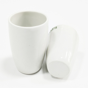 15ml 20ml 30ml 50ml phòng thí nghiệm sử dụng chất lượng cao màu trắng sứ gốm tường thấp crucible với nắp - Product Image 6