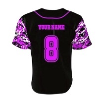 Camisetas de Béisbol y Sóftbol de Talla Grande, Transpirables, de Alta Calidad, Sublimadas Personalizadas, de Secado Rápido, Antibacterianas, 100% Poliéster