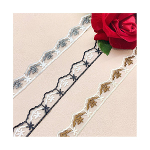 Dentelle en maille bicolore de 2 cm, en stock, accessoires DIY pour <span class=keywords><strong>Barbie</strong></span> <span class=keywords><strong>et</strong></span> <span class=keywords><strong>vêtements</strong></span> pour enfants, décoration de tissu pour canapé - Product Image 1