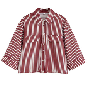 Nouvelle chemise longue décontractée et tendance au design ample - Product Image 5